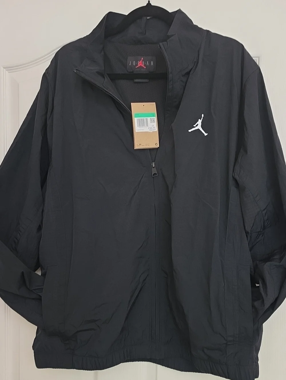Air Jordan Essentials Woven Flight Suit Jacket Nylon Repel Sz XL New FN4537-010